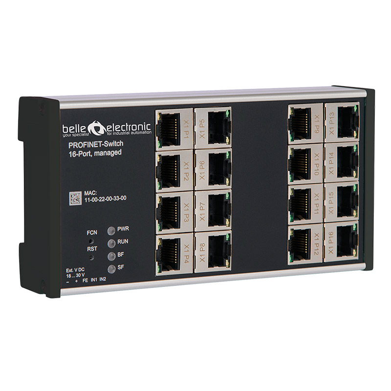be PN managed Switch 16-Port