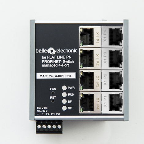 be PN managed Switch 8-Port